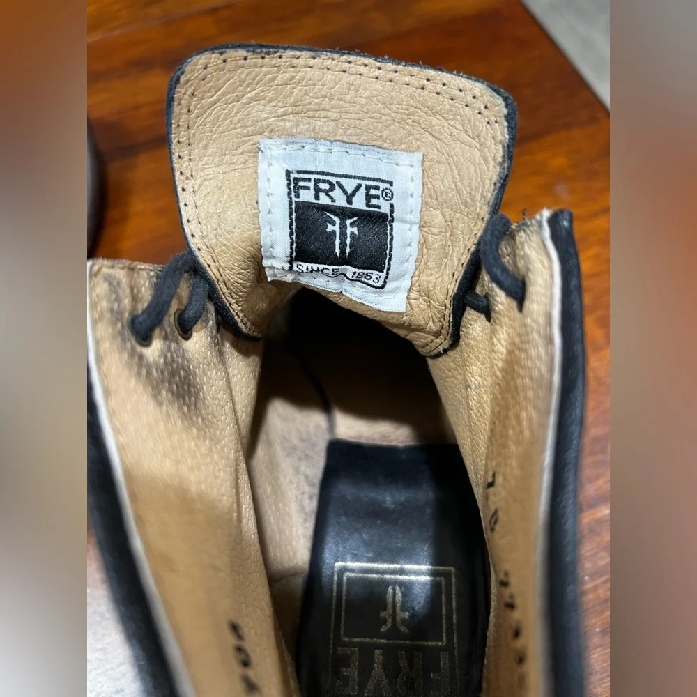 Frye Carson Lace Up Boots - Picture 6 of 7